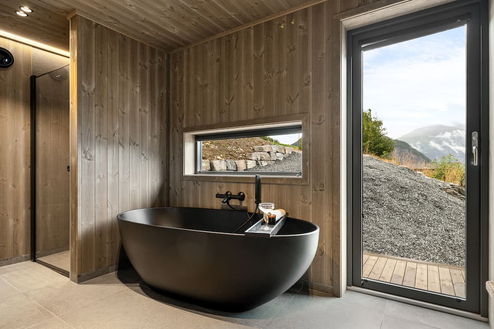 Fjordblikk, a cabin above the Valldal fjord, Valldal, Møre og Romsdal, Norway, photo 10 of 10