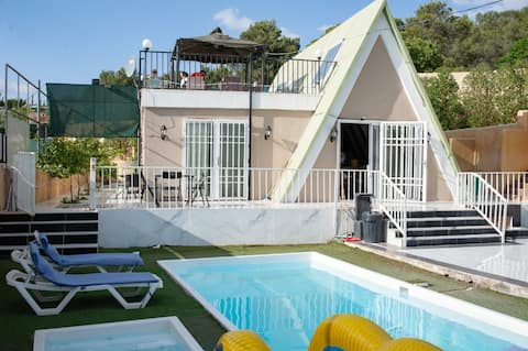 Sky 3BR Private Villa with Swimming Pool