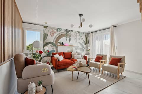 Cozy, new and bright house