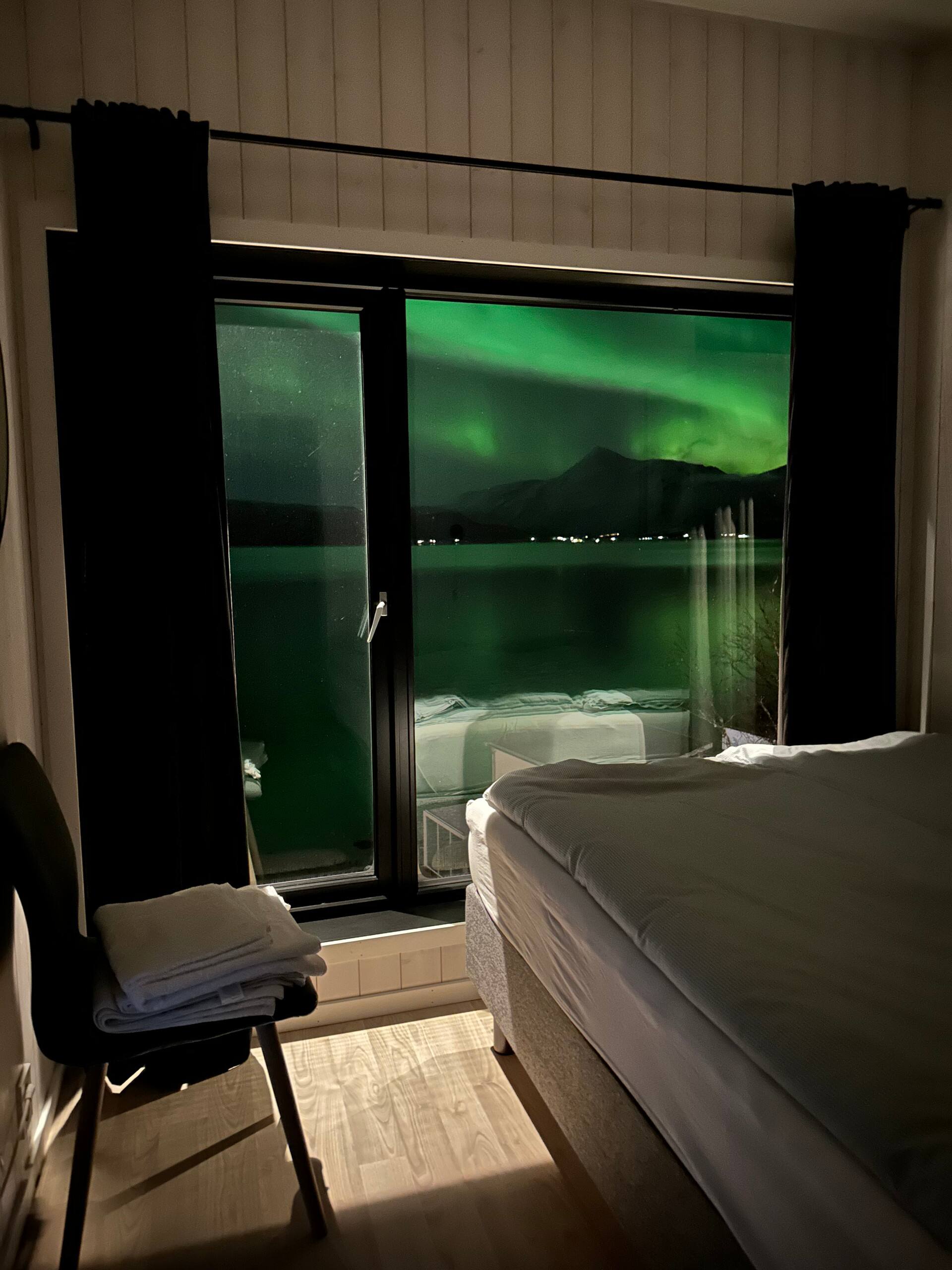 Modern and cozy fjord view cabin