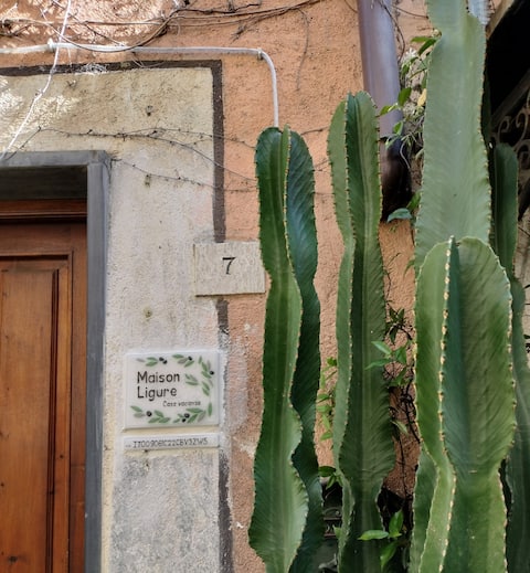 Typical Ligurian house.