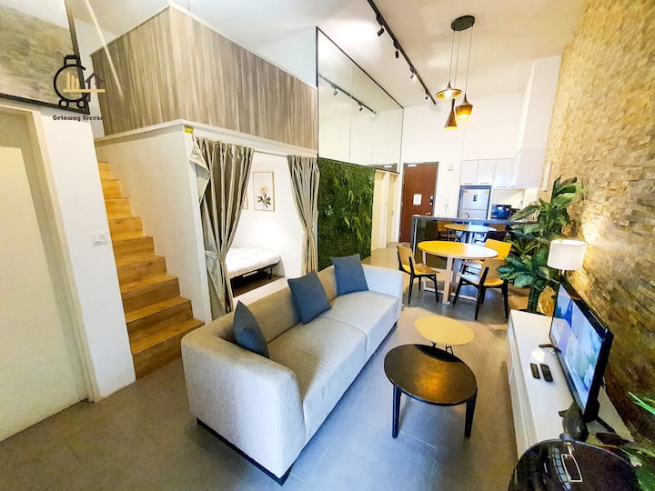 7 Pax Loft Designer Family Suite | 5 Mins To Lrt - Kuala Lumpur
