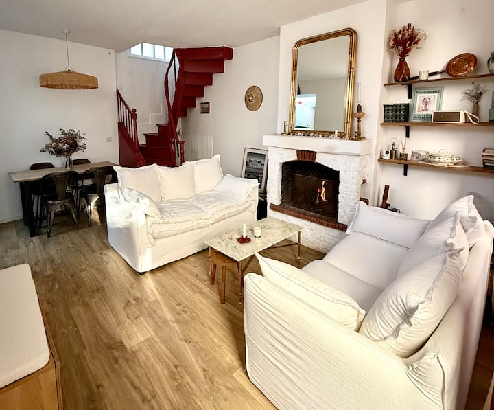 Albertine - Belle Maison De Famille Avec Extérieur - Plage de Trouville-sur-Mer