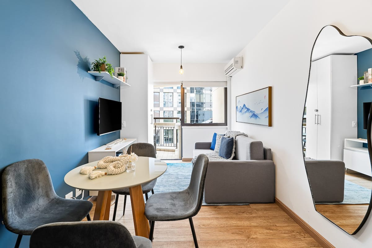 Apartamento remodelado em Hotel de luxo