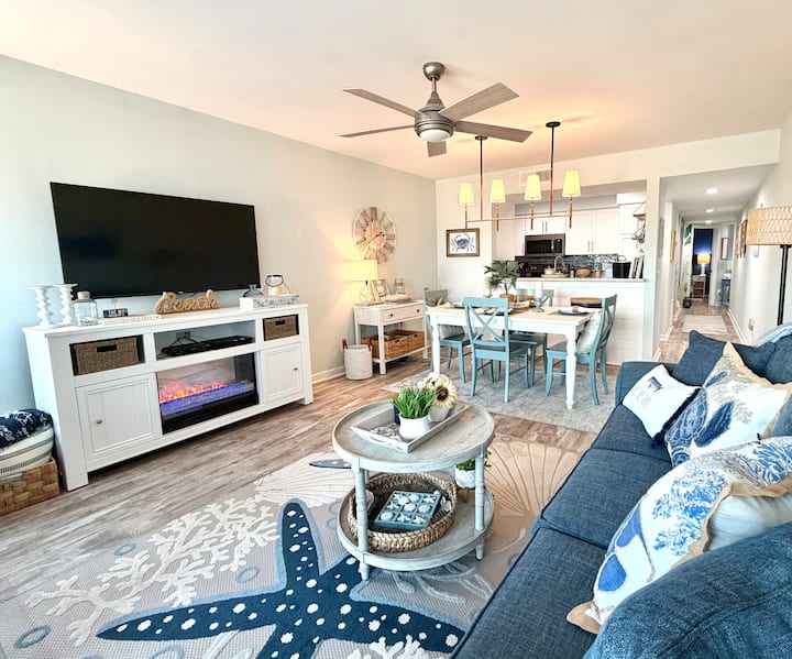 Island Retreat-beautiful Condo W/ Ocean/pool Views - Hunting Island State Park, St Helena Island