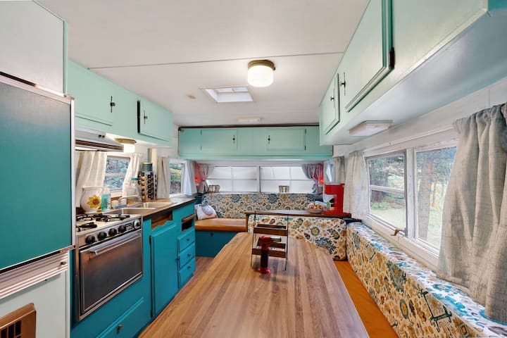 Blue Jay Retro Camper