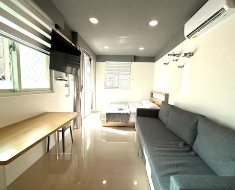 100M to Ximen Station, 3 rooms (luggage storage available)