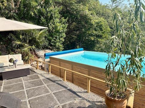 Raggio di Sole Villa with pool and lakeview