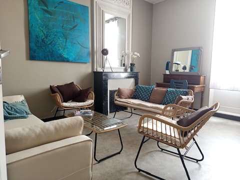 2-room apartment with terrace - Langon center