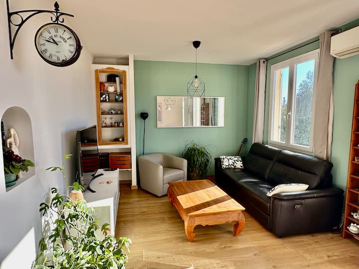 Maison Niçoise Avec Jardin & Vue Mer - Nice