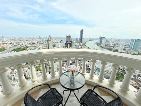 [NEW] Iconic Riverview •2 Beds• Near BTS/Pier/Mall