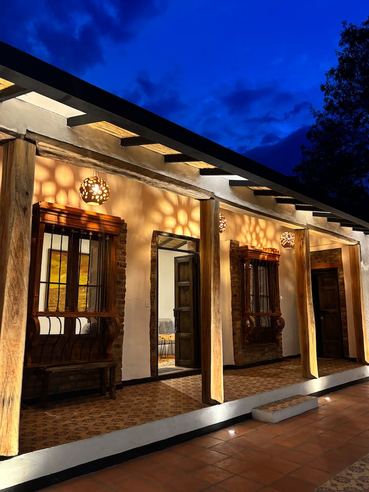 Green soul, living nature in Raquira