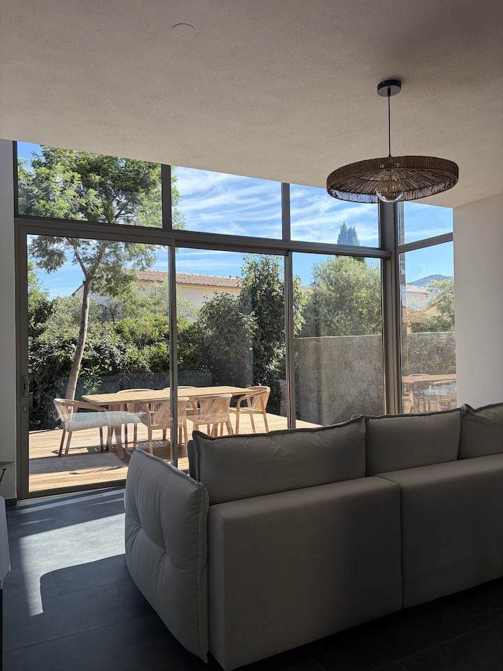 Villa Avec Piscine - Proche Plage De Lozari - Belgodère