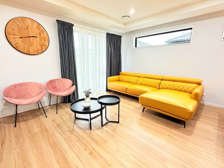 Guest Favourite L Spacious 4br Near Airport - Rolleston
