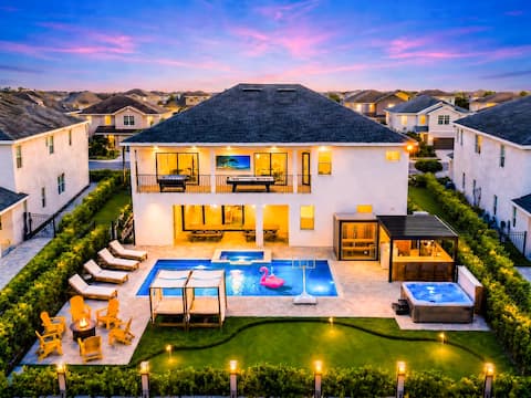 Golf Sim Estate | Trackman, Sauna, Jacuzzi, Movie