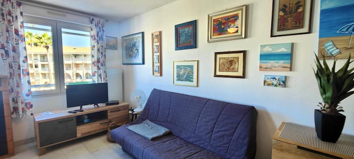 Delizioso Appartamento Port Frejus Con Vista Porto - Fréjus