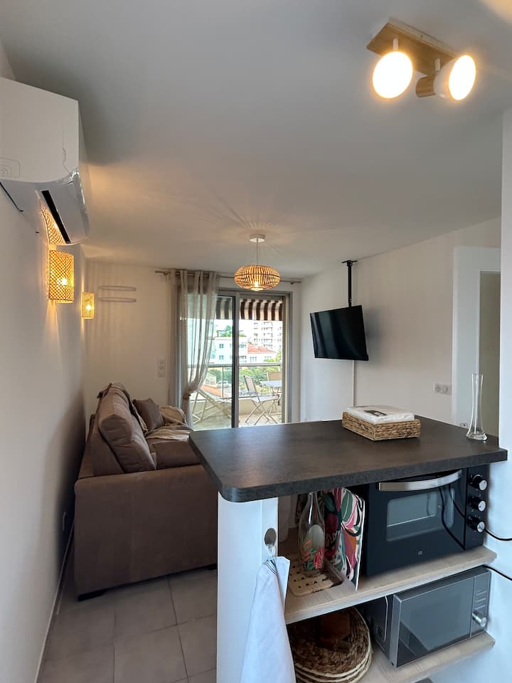 Appartement Cosy à 200m De La Mer - Cagnes-sur-Mer