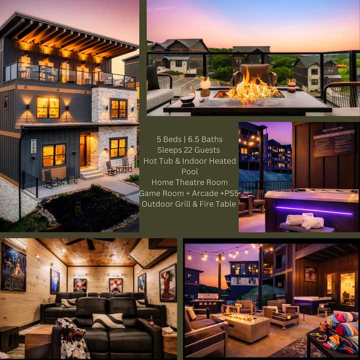 5br Cabin~pvt Pool~hot Tub~waterpark~theatre~22 - Sevierville, TN