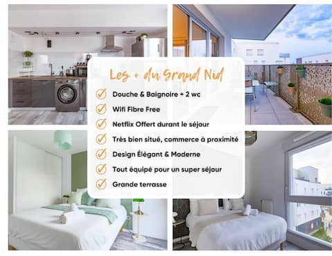 The large Nid de Combs 4/6/7 people