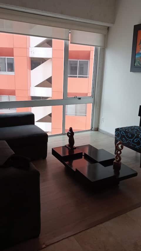 Successful Airbnb property: Beautiful apartment in a good location in Santa Fe in Cuajimalpa De Morelos