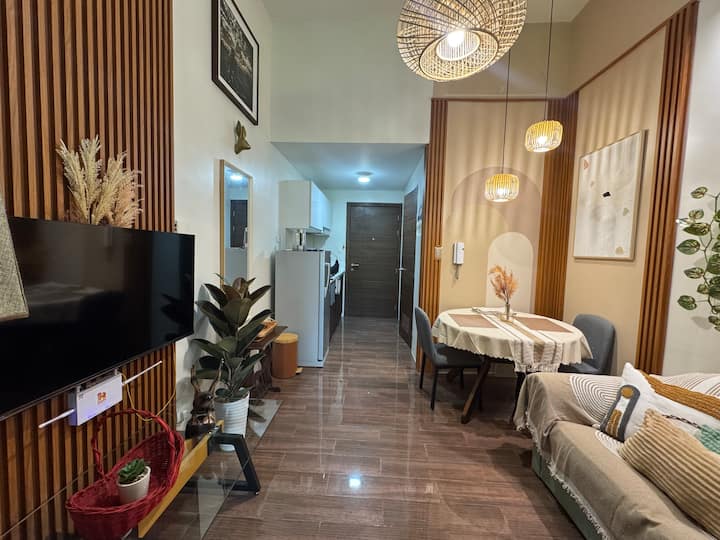 Air Residence Cozy 1br-boho Style Ayala Makati Cbd - Makati