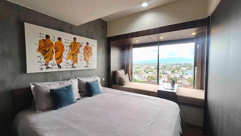 (NEW) Room 2 by Lavenderbnb a Uttara the Icon