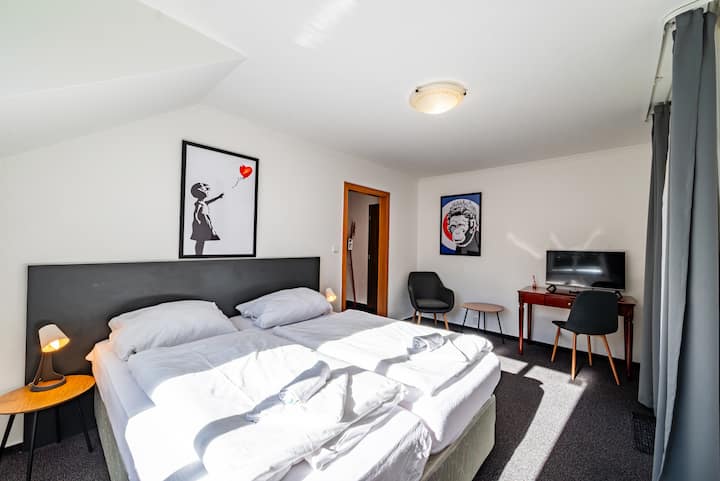 Dvoulůžkový Pokoj V B&b Villa Hotel - Mariánské Lázně