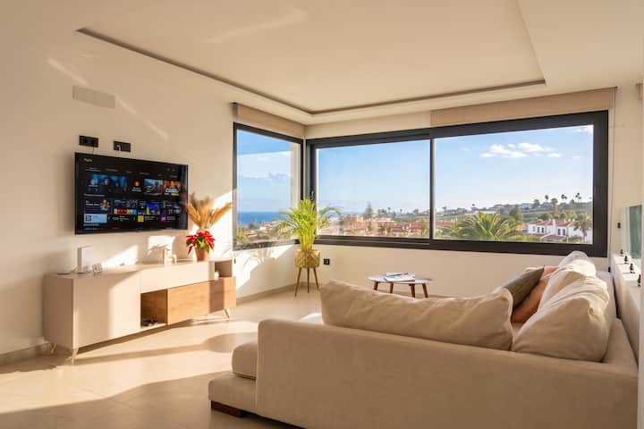 New: Villa Brisamar With Sea Views And Heated Pool - Puerto de la Cruz