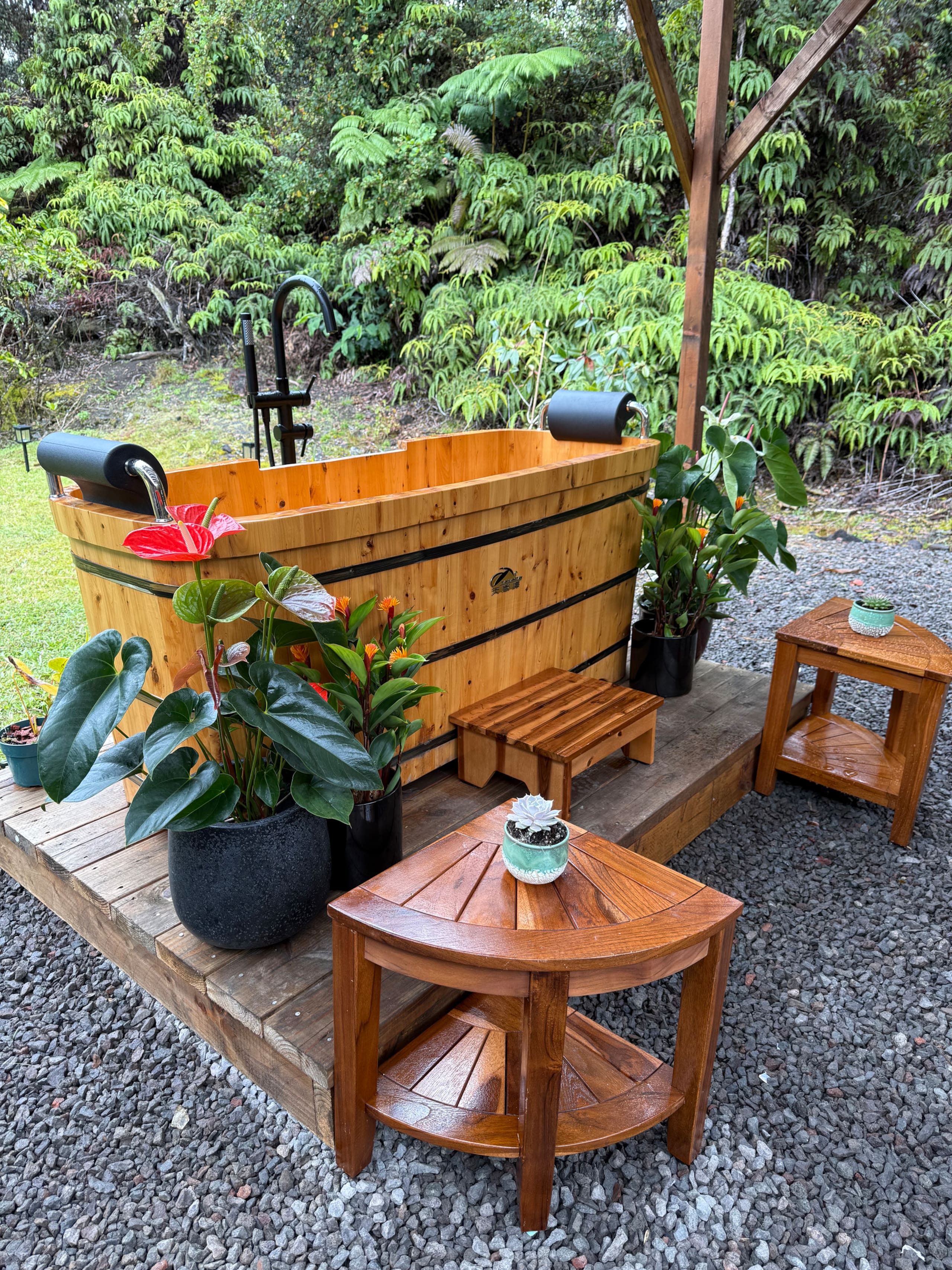 Volcano Teahouse Cottage2-HotTub-FirePlace-FirePit - Photo 64