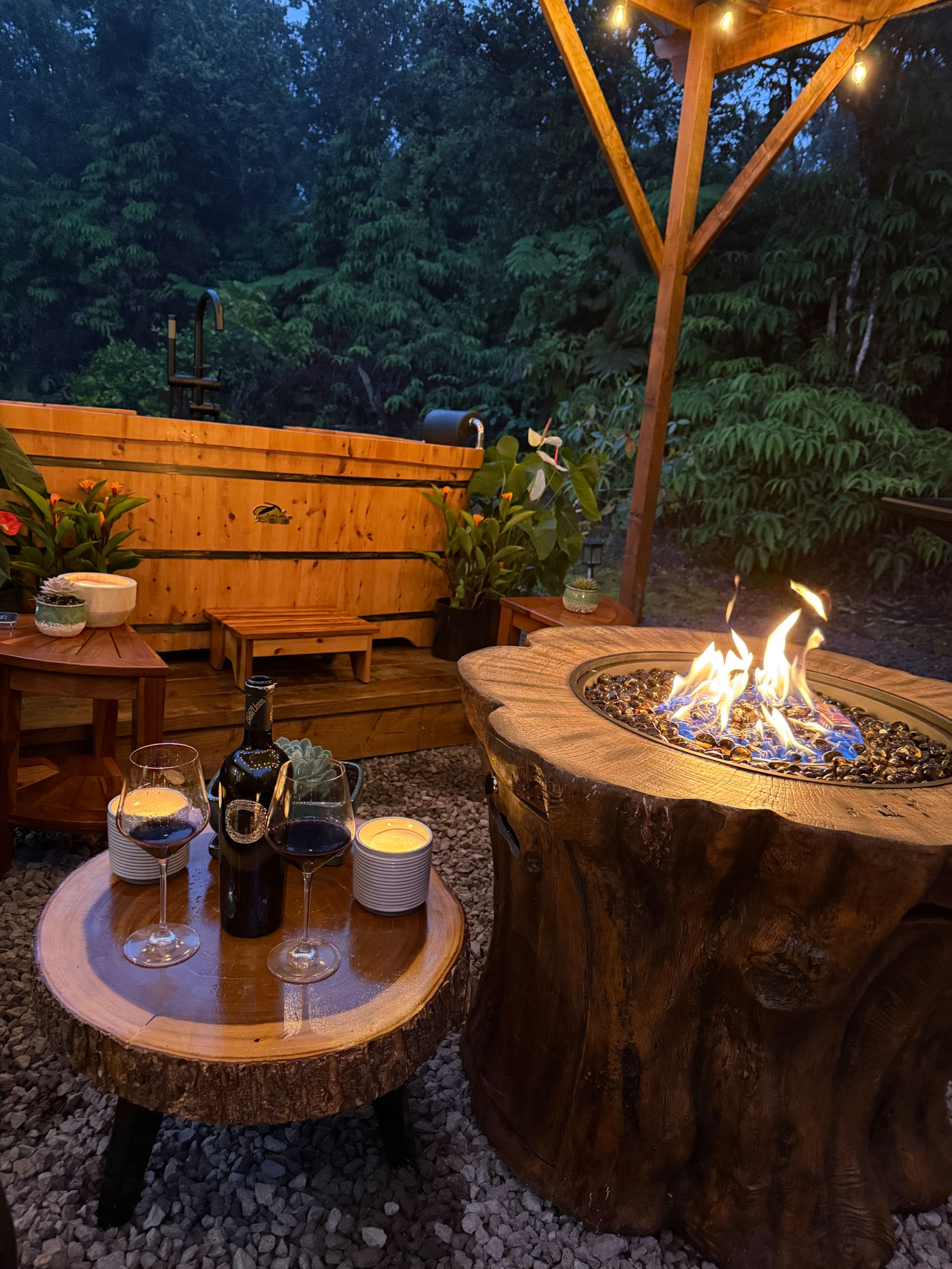 Volcano Teahouse Cottage2-HotTub-FirePlace-FirePit - Photo 42