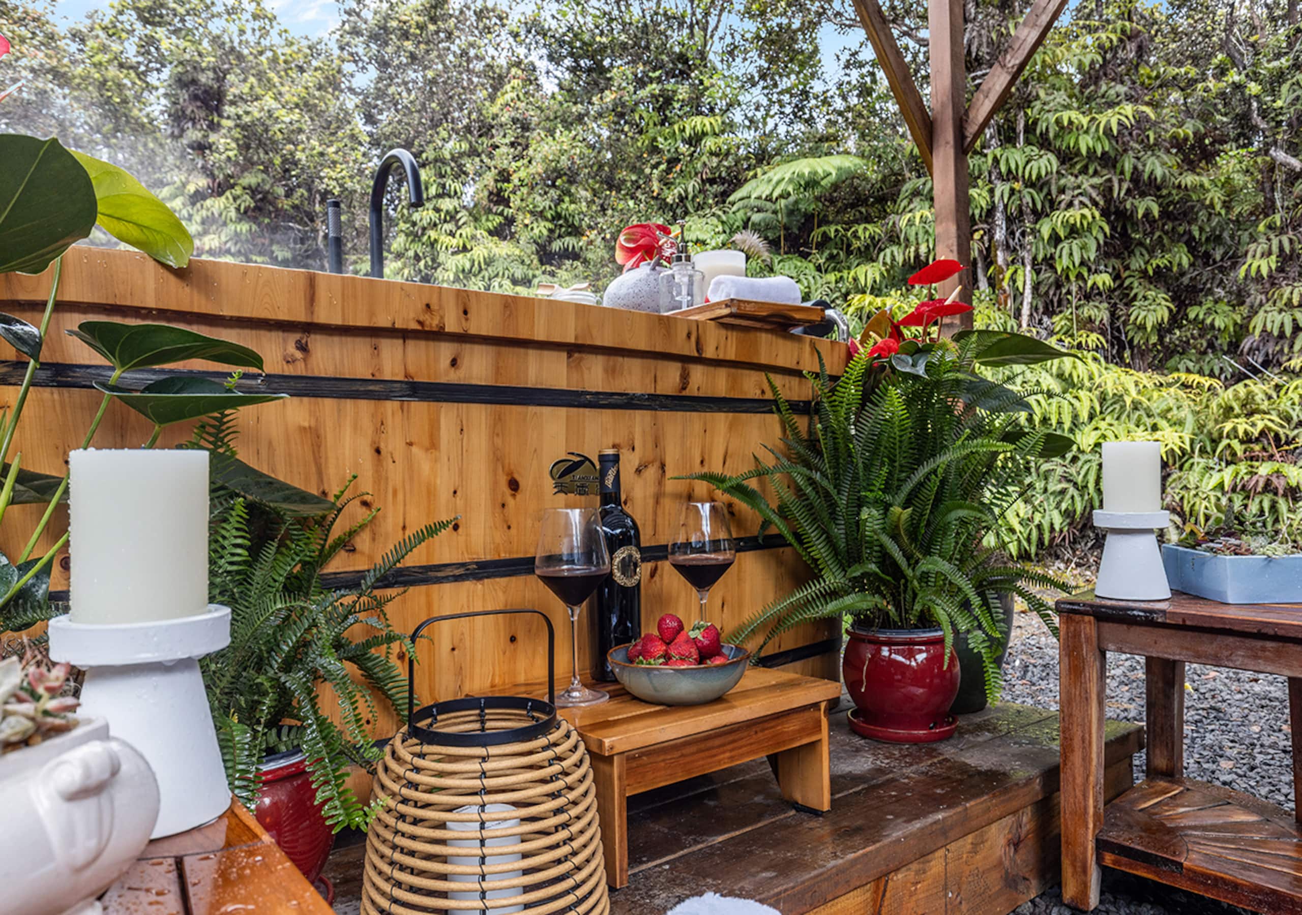 Volcano Teahouse Cottage2-HotTub-FirePlace-FirePit - Photo 69