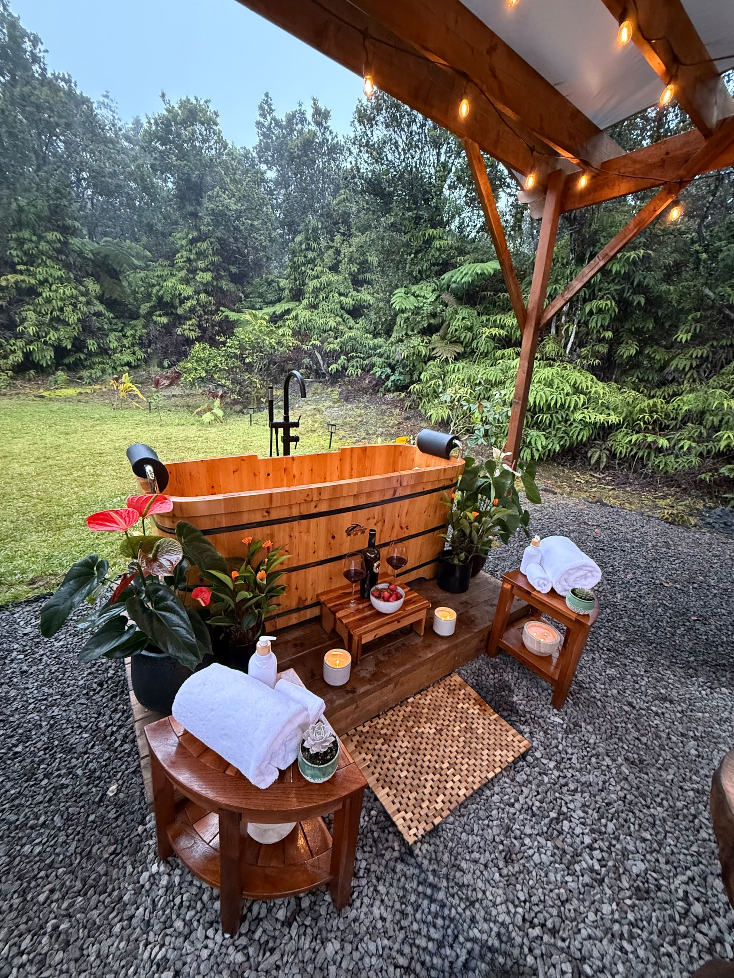 Volcano Teahouse Cottage2-HotTub-FirePlace-FirePit - Photo 63
