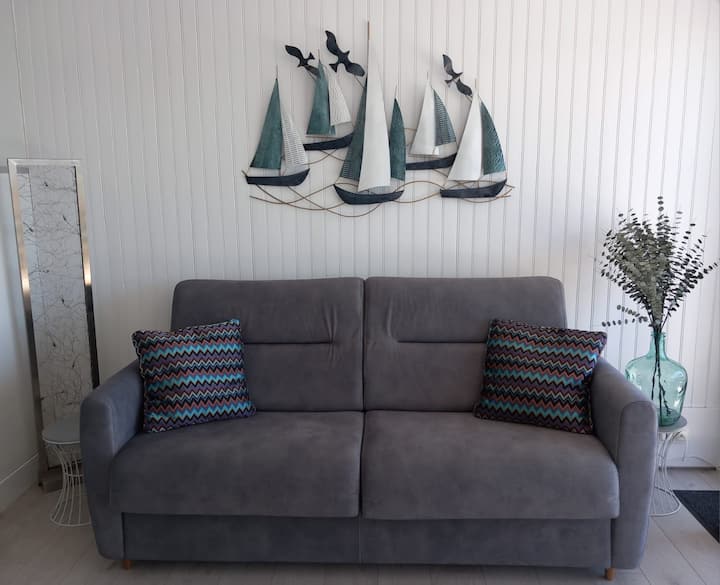 Sofá convertible "rápido"