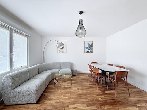 Top performing Airbnb: Bright, renovated cozy space • 6 people • Beach 300 m away in Le Touquet Paris Plage