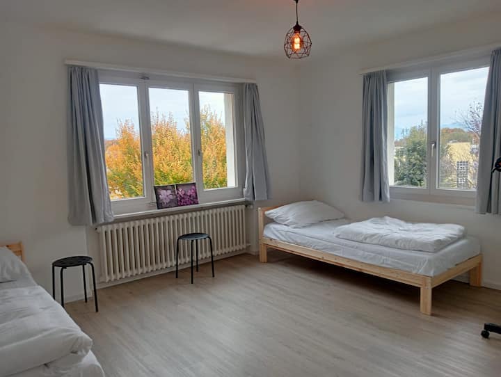4 separate Bedroom + free parking, 15' to ZH - Flats for Rent in