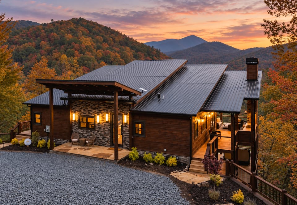 Sippin' on Sunsets, a new cabin above the treetops, Cherry Log, Georgia, United States, photo 1 of 10