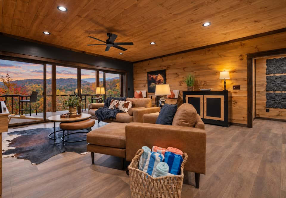 Sippin' on Sunsets, a new cabin above the treetops, Cherry Log, Georgia, United States, photo 10 of 10