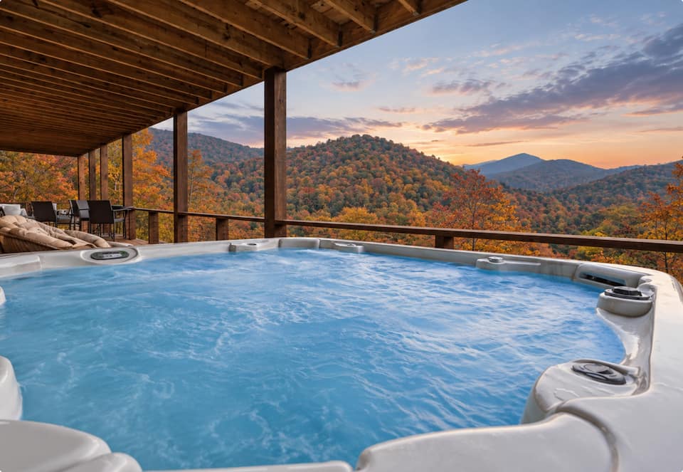 Sippin' on Sunsets, a new cabin above the treetops, Cherry Log, Georgia, United States, photo 5 of 10