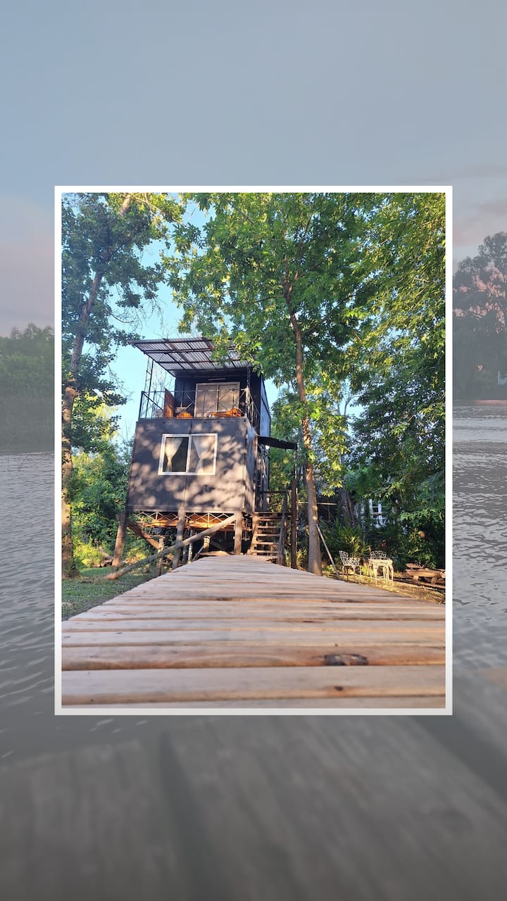 Cabana no Delta de Tigre