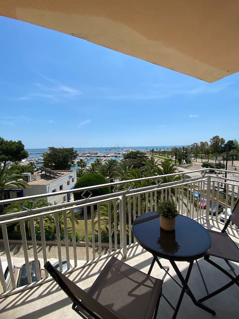Central apartment on the beachfront in La Ràpita