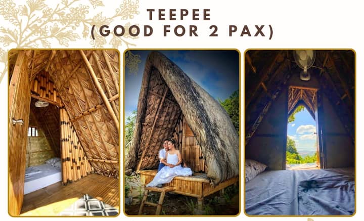 Teepee #1 | Camp Cafe | Hillside Tanay - Tanay