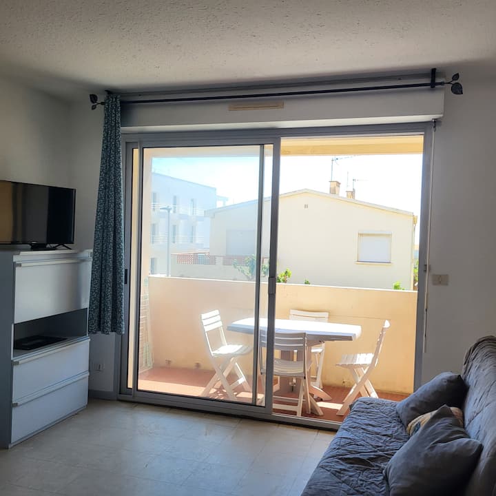 Narbonne T2 Vue Mer Plage 70m - Narbonne