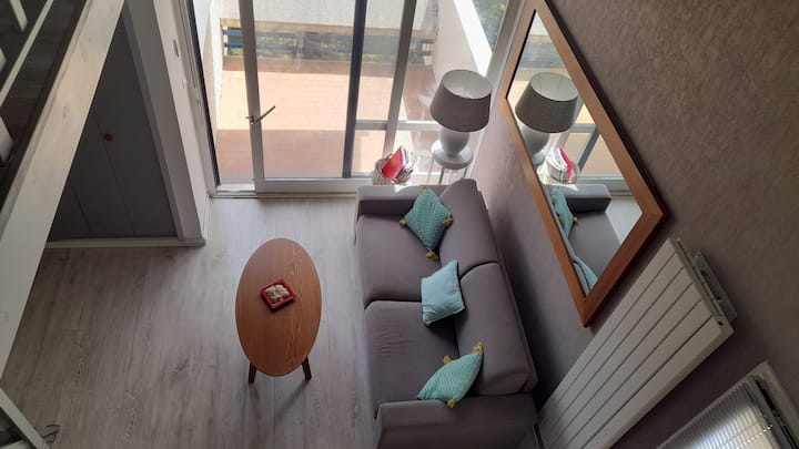 T2 En Duplex Spacieux Et Central - Andernos-les-Bains