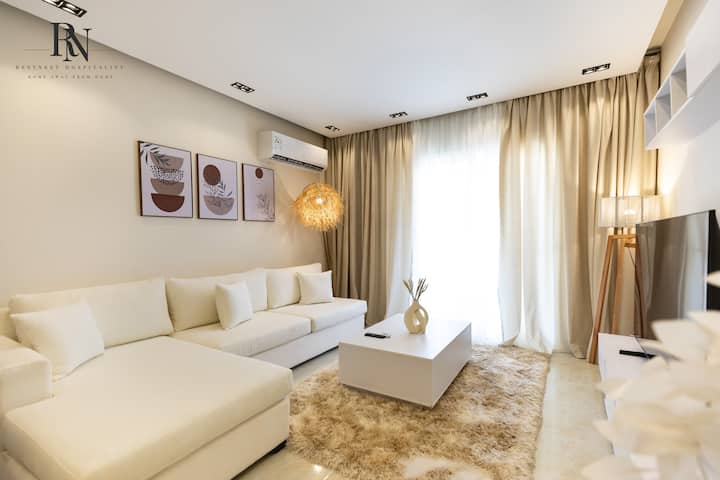 Heaven 2 BDR In Rehab City: Living room