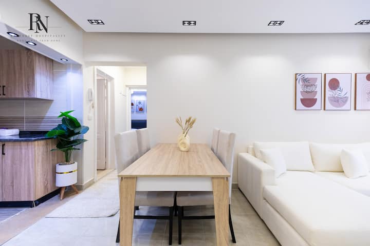 Heaven 2 BDR In Rehab City: Living room