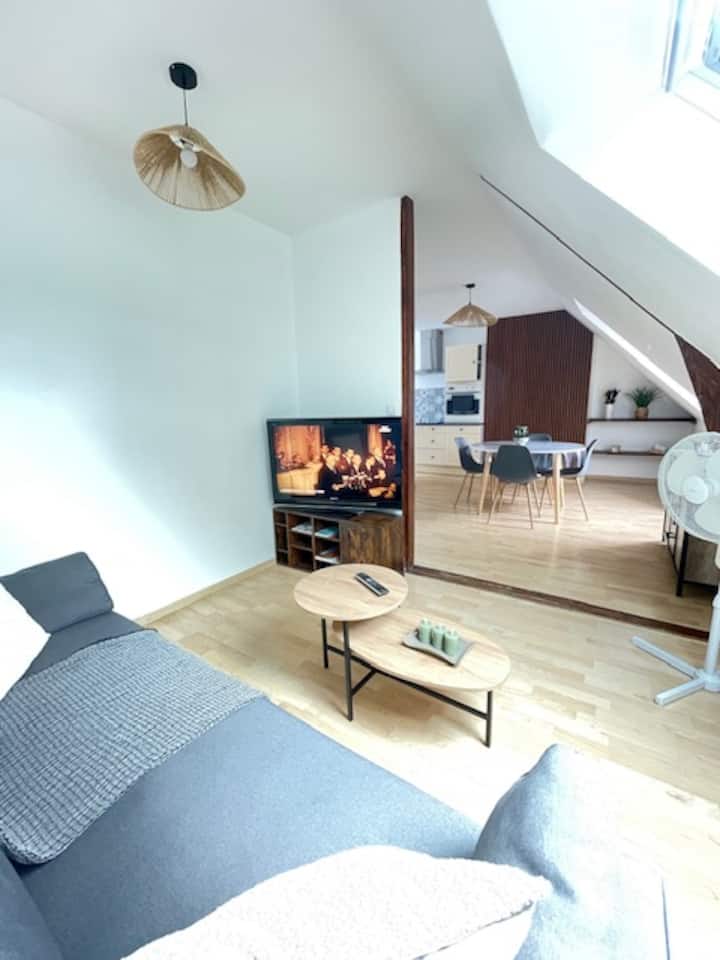 Appartement Type T2 - Gare & Tram à Proximité - 4p - Le Mans