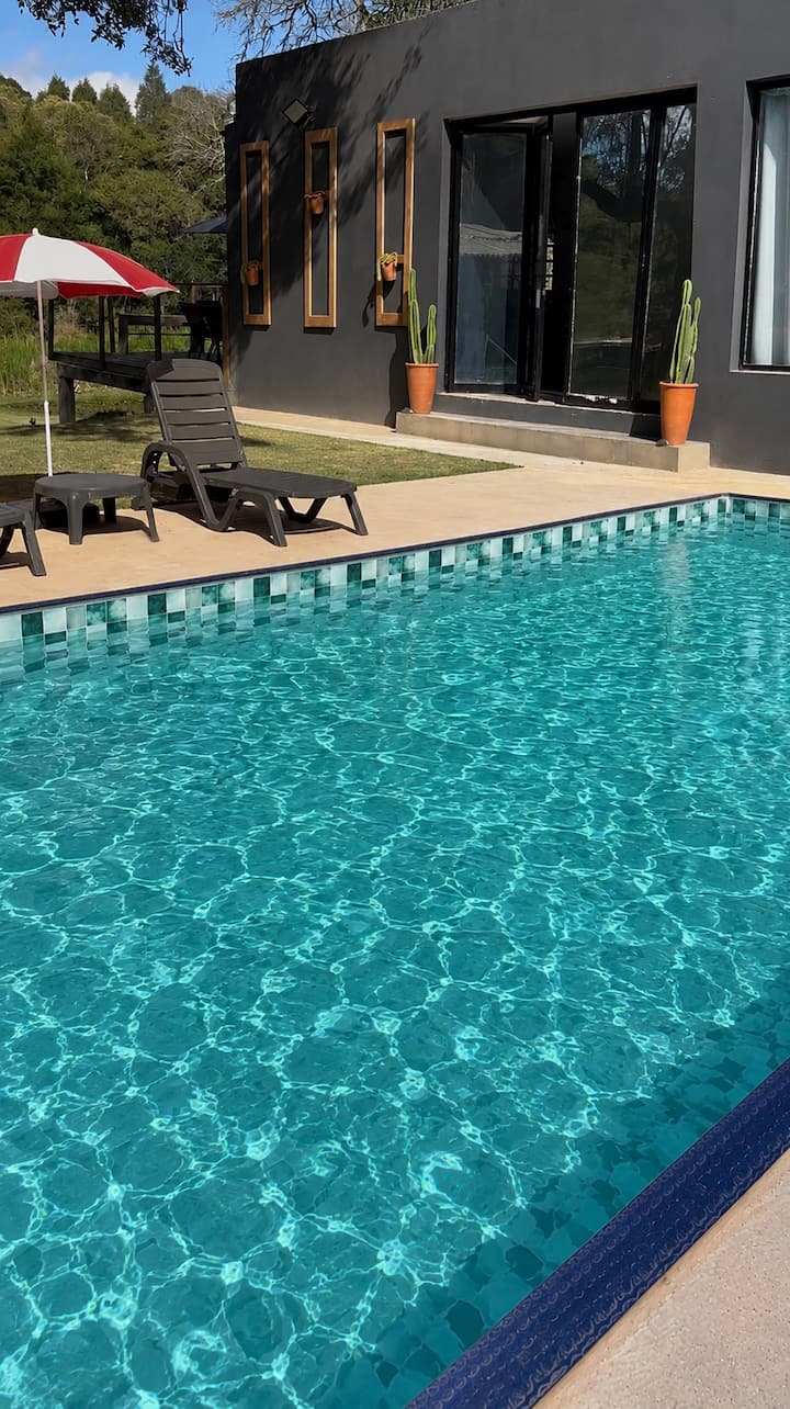 Deck Da Mata | Piscina, Lareira E Vista Incrível - Ibiúna