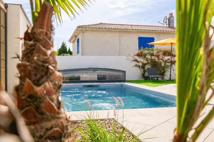 Villa Des Herondais - Piscine - Jardin - Toute éQu - Jard-sur-Mer