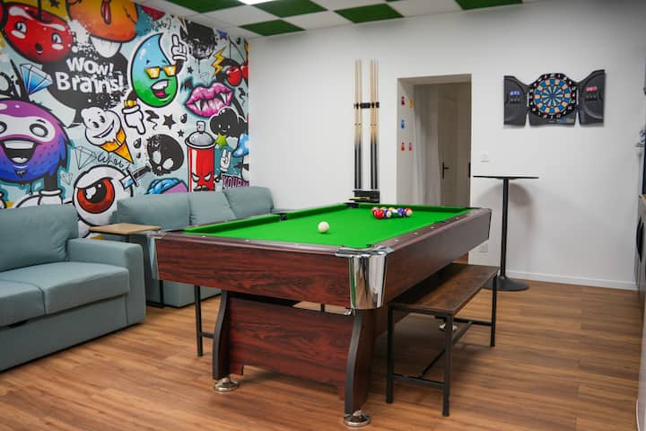 Le Game Appartement: Salle De Jeux Privée - Saint-Étienne