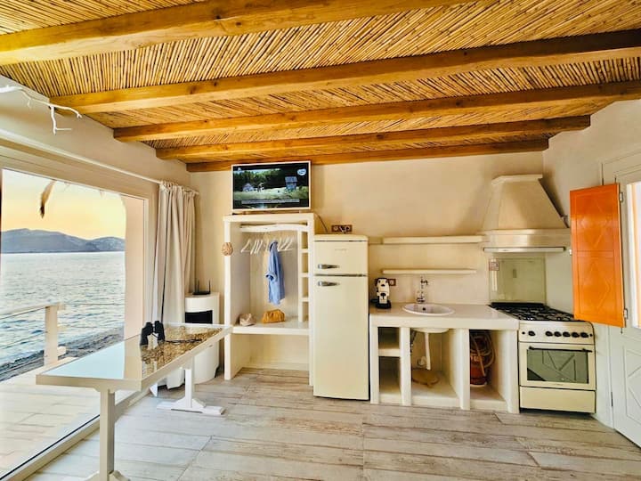 Utopia Villa On-in Water-full Sunset-5 People - Milos
